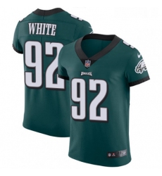 Mens Nike Philadelphia Eagles 92 Reggie White Midnight Green Team Color Vapor Untouchable Elite Player NFL Jersey