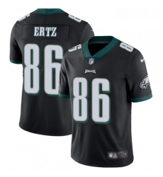 Youth Nike Philadelphia Eagles 86 Zach Ertz Black Alternate Vapor Untouchable Limited Player NFL Jersey