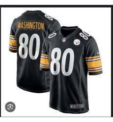 Men Pittsburgh Steelers Darnell Washington #80 Black F U S E Stitched NFL Jersey
