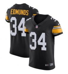 Nike Steelers #34 Terrell Edmunds Black Alternate Mens Stitched NFL Vapor Untouchable Elite Jersey