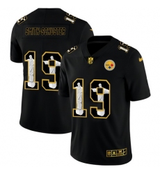 Steelers 19 JuJu Smith Schuster Black Jesus Faith Edition Limited Jersey