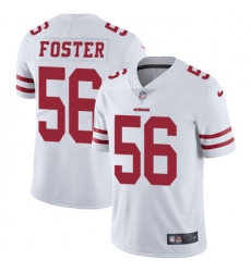 Nike 49ers #56 Reuben Foster White Mens Stitched NFL Vapor Untouchable Limited Jersey