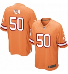 Youth Nike Tampa Bay Buccaneers 50 Vita Vea Limited Orange Glaze Alternate NFL Jersey