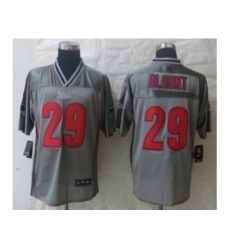 Nike New England Patriots 29 LeGarrette Blount Grey Elite Vapor NFL Jersey