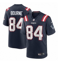 Youth New England Patriots Kendrick Bourne #84 Rush Stitched NFL Jersey