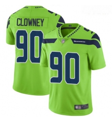 Seahawks #90 Jadeveon Clowney Green Youth Stitched Football Limited Rush Jersey