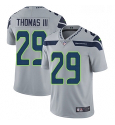 Youth Nike Seattle Seahawks 29 Earl Thomas III Elite Grey Alternate NFL Jersey