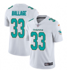 Youth Kalen Ballage Miami Dolphins limited Vapor Untouchable Nike Jersey White