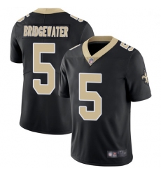 Youth Saints 5 Teddy Bridgewater Black Team Color Stitched Football Vapor Untouchable Limited Jersey