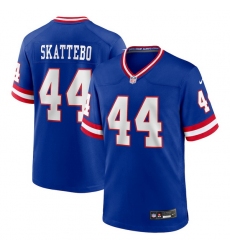 Men New York Giants 44 Cam Skattebo Royal Vapor Limited Stitched Football Jersey Men New York Giants 44 Cam Skattebo Royal Vapor Limited Stitched Football Jersey