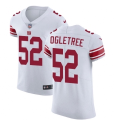 Nike Giants #52 Alec Ogletree White Mens Stitched NFL Vapor Untouchable Elite Jersey