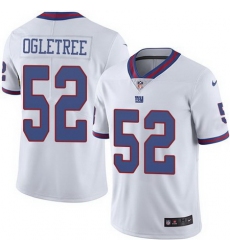 Nike Giants 52 Alec Ogletree White Youth Color Rush Limited Jersey