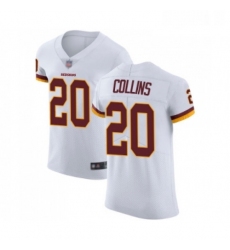 Mens Washington Redskins 20 Landon Collins White Vapor Untouchable Limited Player Football Jersey