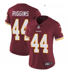 Womens Nike Washington Redskins 44 John Riggins Elite Burgundy Red Team Color NFL Jersey