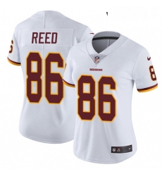 Womens Nike Washington Redskins 86 Jordan Reed Elite White NFL Jersey