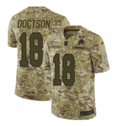 Youth Nike Washington Redskins 18 Josh Doctson Limited Camo 2018 Salute to Service NFL Jersey