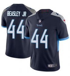 Nike Titans 44 Vic Beasley Jr Navy Blue Team Color Men Stitched NFL Vapor Untouchable Limited Jersey