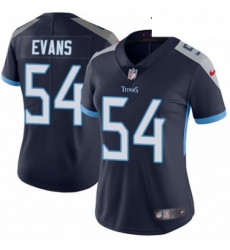 Womens Nike Tennessee Titans 54 Rashaan Evans Navy Blue Team Color Vapor Untouchable Limited Player NFL Jersey