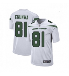 Mens New York Jets 81 Quincy Enunwa Game White Football Jersey