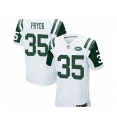 Nike New York Jets 35 Calvin Pryor white Elite NFL Jersey