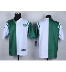 Nike New york jets Blank green white Elite Split NFL Jersey