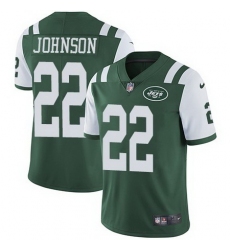 Nike Jets 22 Matt Forte Green Youth Vapor Untouchable Limited Jersey