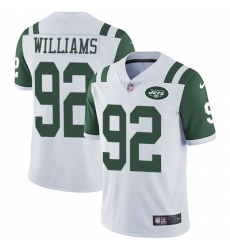 Nike Jets #92 Leonard Williams White Youth Stitched NFL Vapor Untouchable Limited Jersey