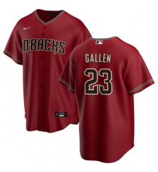 Men Arizona Diamondbacks 23 Zac Gallen Red Cool Base Stitched Baseball Jersey