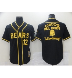 Men Chicago Bears Film Bail Bonds Let Freedom Ring Black Base Ball Jersey