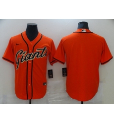 Men San Francisco New York Giants Blank Orange Game 2021 Nike MLB Jersey