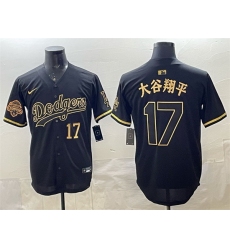 Men Los Angeles Dodgers 17 Shohei Ohtani Black Gold 2025 Back to Back Champions Patch Limited Stitched Baseball Jersey Men Los Angeles Dodgers 17 Shohei Ohtani Black Gold 2025 Back to Back Champions Patch Limited Stitched Baseball Jersey