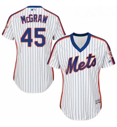 Womens Majestic New York Mets 45 Tug McGraw Authentic White Alternate Cool Base MLB Jersey