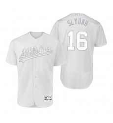 Oakland Athletics Liam Hendriks Slydah White 2019 Players Weekend MLB Jersey