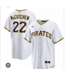 Pirates 22 Andrew McCutchen White Flexbase MLB Jersey