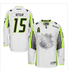 Anaheim Ducks #15 Ryan Getzlaf White 2015 All Star Stitched NHL Jersey