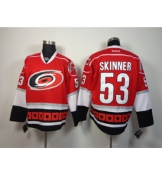 NHL Carolina Hurricanes #53 Jeff Skinner Red Home Jerseys