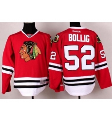 Chicago Blackhawks 52 Brandon Bollig Red NHL Jerseys