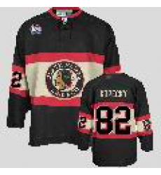 Chicago Blackhawks #82 Tomas Kopecky Winter Classic Black