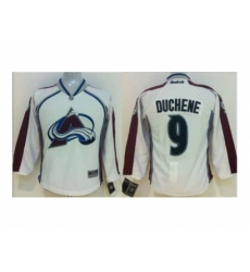 Youth nhl jerseys colorado avalanche #9 duchene white