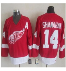 Detroit Red Wings #14 Brendan Shanahan Red CCM Throwback Stitched NHL jersey