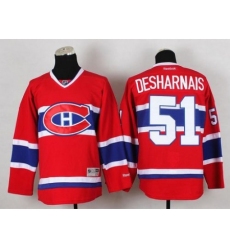 Montreal Canadiens #51 David Desharnais Red New CH Stitched NHL