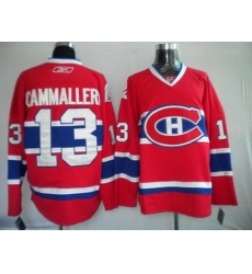 Youth Montreal Canadiens 13 CAMMALLERI Red kids jersey