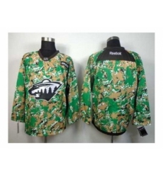 NHL Jerseys Minnesota Wild Blank camo