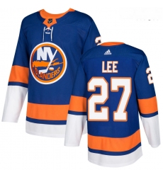 Islanders 27 Anders Lee Royal Adidas Jersey