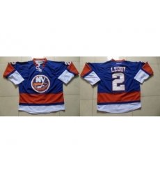 New York Islanders #2 Nick Leddy Baby Blue Stitched NHL Jersey