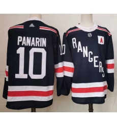 Rangers 10 Artemi Panarin Navy Adidas Jersey