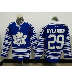 Maple Leafs #29 William Nylander Blue 2014 Winter Classic Stitched NHL Jersey