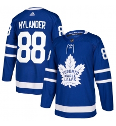 Men's Toronto Maple Leafs William Nylander adidas Blue Home Stitched Jersey