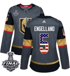 womens deryk engelland vegas golden knights jersey gray adidas 5 nhl 2018 stanley cup final authentic usa flag fashion