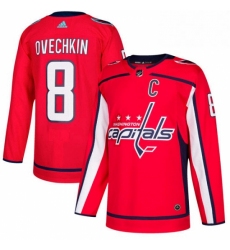 Mens Adidas Washington Capitals 8 Alex Ovechkin Premier Red Home NHL Jersey 